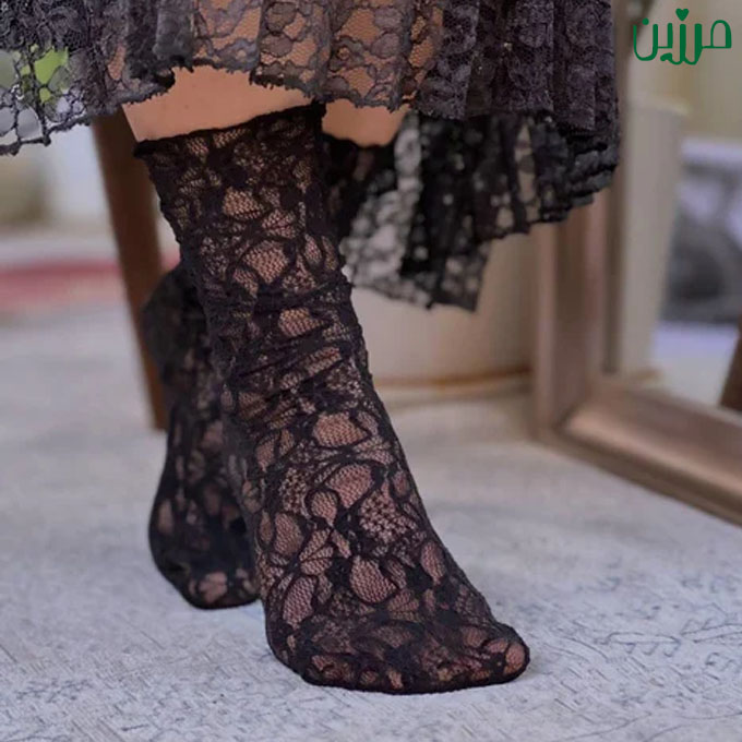 جوراب زنانه لش گیپوری ونوس